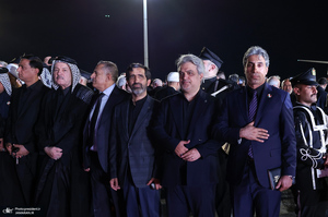 استقبال رسمی از پیکر مطهر رهبر شهید در عراق