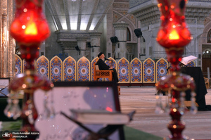 مراسم احیای شب بیست و یکم ماه مبارک رمضان در حرم امام خمینی(س)