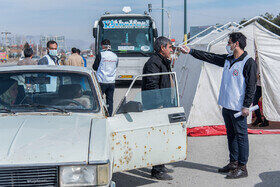 نیروهای تب سنج در مبادی شهر تربت‌حیدریه مستقر می‌شوند
