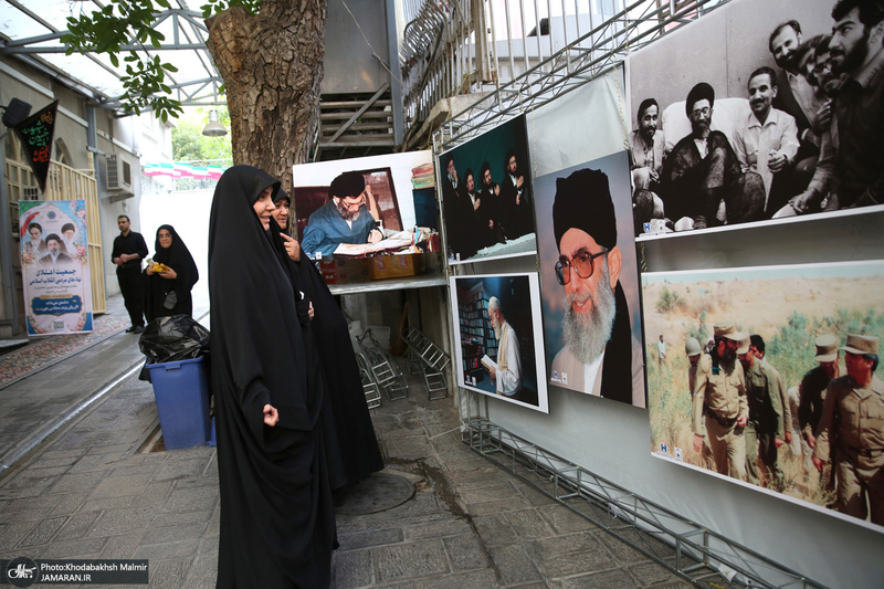 مراسم عزاداری هیئت «حسین جانم» در حسینیه جماران
