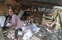 گلوله باران تازه پاکستان در منطقه مرزی شمال کشمیر هند (5)