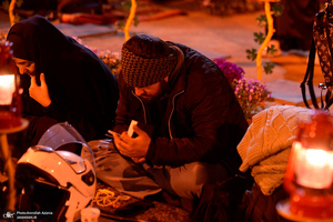 احیای شب بیست و یکم ماه مبارک رمضان در گلزار شهدای بهشت زهرا (س)