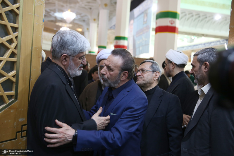 مراسم چهلم شهیدان لاریجانی در حرم مطهر حضرت معصومه (س) -2