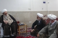 دیدار اعضای شورای سیاستگذاری همایش وکلای شرعی امام خمینی(س) با آیت‌الله گرامی