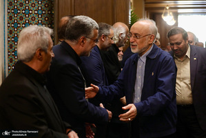 مراسم ختم پدر همسر محمد ظفرقندی
