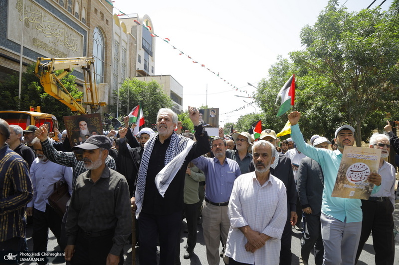 راهپیمایی قیام  15 خرداد در قم