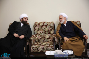 حاشیه تجدید میثاق رئیس قوه قضائیه و مسئولان عالی قضایی با آرمان‌های امام خمینی(س)