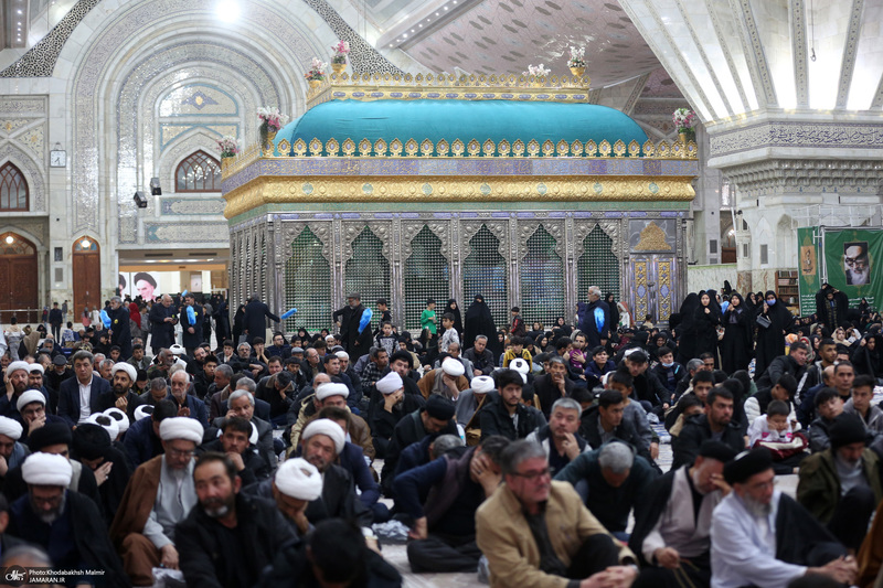 عزاداری شهادت حضرت زهرا (س)  مطهر امام خمینی (س)