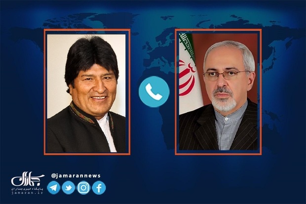 ایران آماده گسترش روابط دوجانبه با دولت جدید بولیوی است
