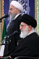 دیدار مسئولان نظام و میهمانان کنفرانس وحدت اسلامى‌ با رهبر معظم انقلاب