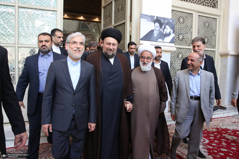 مراسم تجدیدمیثاق دانشگاهیان با آرمان‌های امام خمینی (س)