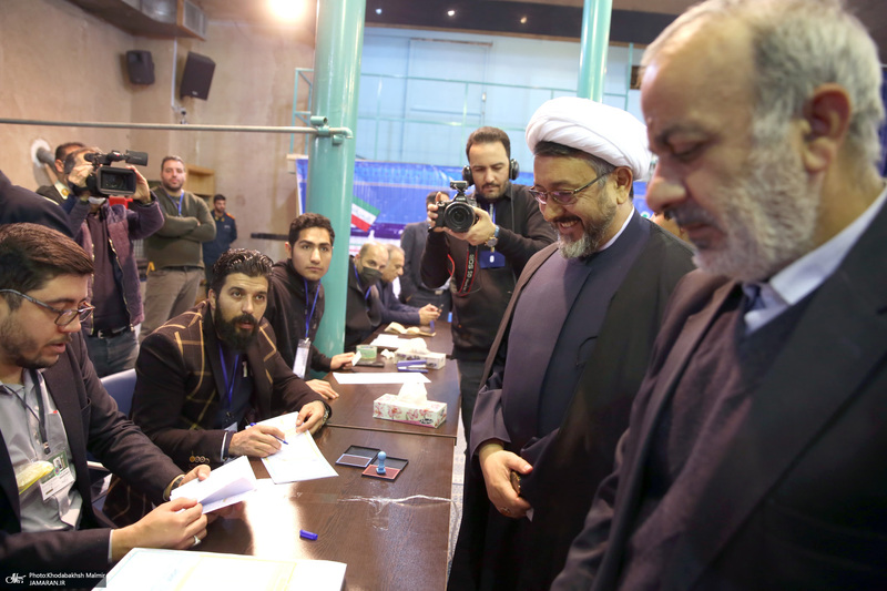 حضور دکتر علی کمساری در  انتخابات مجلس شورای اسلامی و مجلس خبرگان رهبری