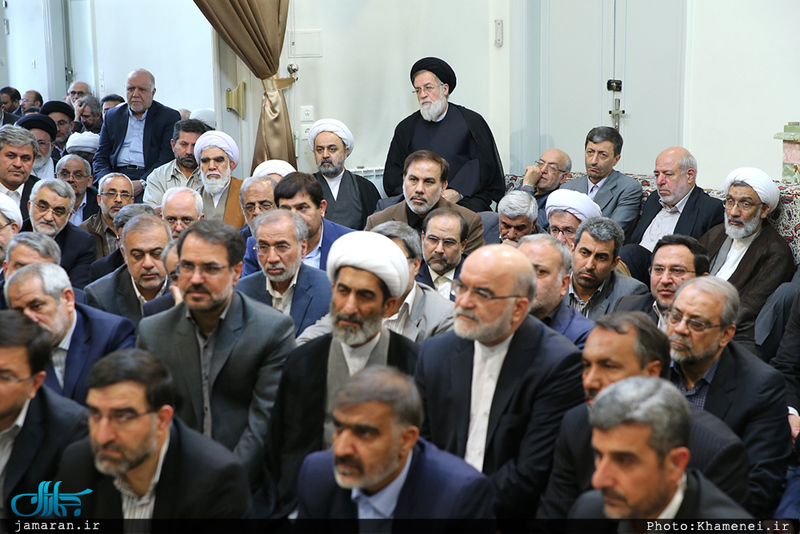 دیدار نوروزی جمعی از مسئولان کشور با رهبر معظم انقلاب 