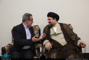 تجدید میثاق وزیر معاونان و مدیران وزارت آموزش و پرورش با آرمانهای امام راحل 