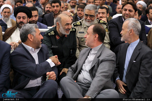 دیدار مسئولان نظام و سفرای کشورهای اسلامی با رهبر معظم انقلاب 