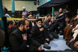 مراسم وداع با پیکر آیت الله هاشمی رفسنجانی(ره) در حسینیه جماران-16