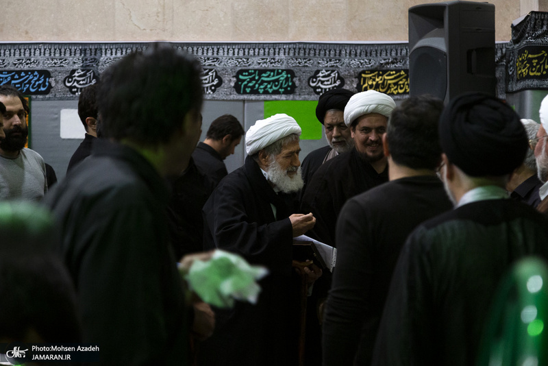 مراسم احیای شب بیست و یکم ماه در محضر استاد امجد