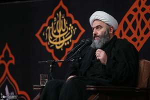 اولین شب مراسم عزاداری عزاداری حضرت اباعبدالله الحسین (ع) در حسینیه امام خمینی