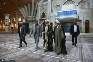 دیدار حجت الاسلام و المسلمین مصطفی پور محمدی با سید حسن خمینی