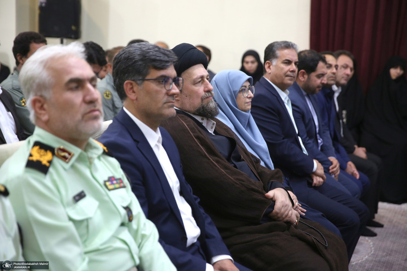 دیدار رئیس و مدیران سازمان حفاظت محیط زیست با سید حسن خمینی