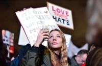 تظاهرات ضد ترامپ انگلیسی ها