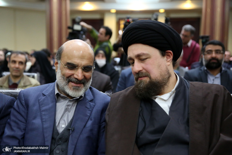 دیدار رییس و کارکنان صدا سیما با سیدحسن خمینی