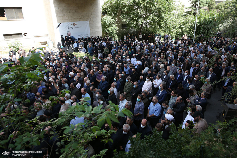 مراسم تشییع پیکر حجت الاسلام و المسلمین سید محمود دعایی از موسسه اطلاعات