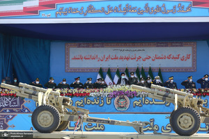 رژه روز ارتش در جوار حرم مطهر امام خمینی (س)