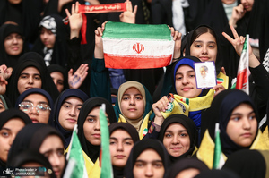 دیدار دانش‌آموزان و دانشجویان با رهبر معظم انقلاب