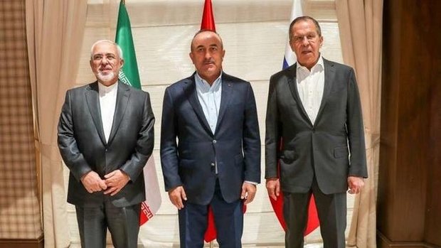 دیدار وزیران خارجه ایران، روسیه و ترکیه