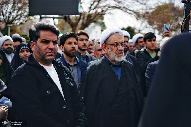 حضور سیدعلی خمینی در 22 بهمن 1404 قم