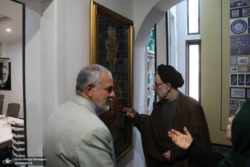 بازدید سید محمد خاتمی از موزه دکتر حسن حبیبی