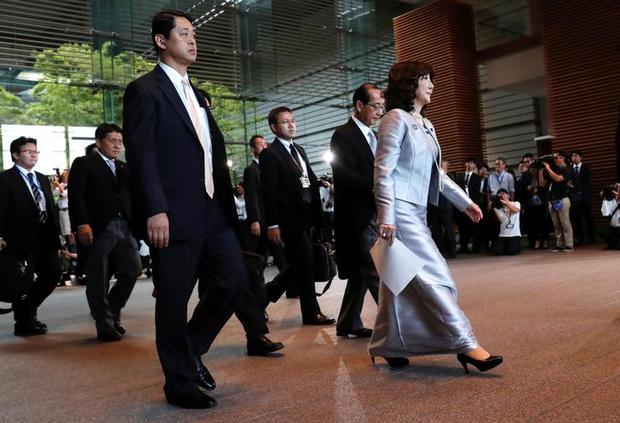 عکس/ تنها زن کابینه ژاپن