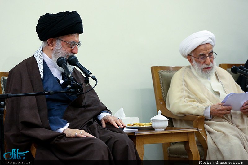 دیدار رئیس و اعضای مجلس خبرگان رهبری با رهبر معظم انقلاب 