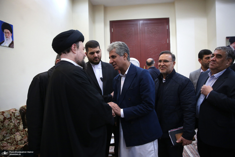 حاشیه دیدار نمایندگان مجلس با سید حسن خمینی