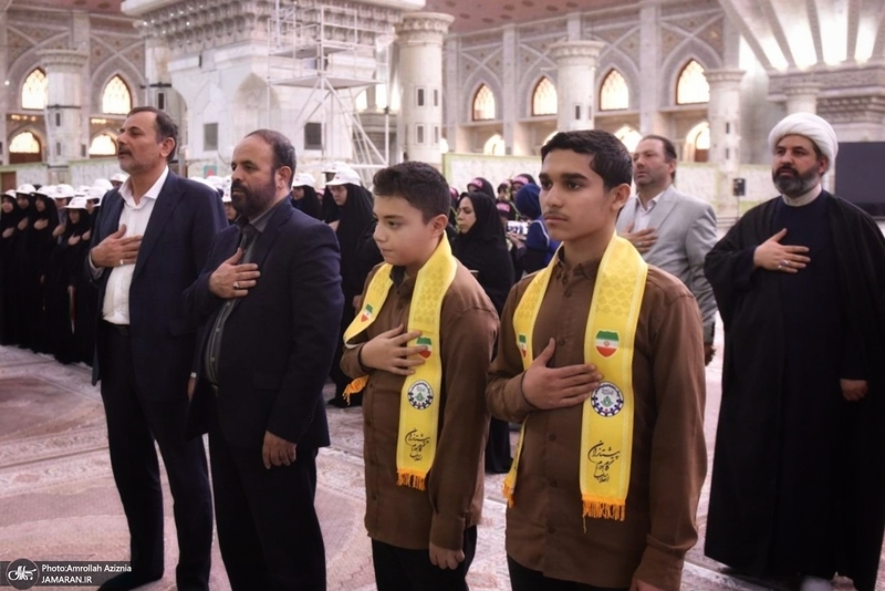 تجدید میثاق معاونت پرورشی و فرهنگی آموزش و پرورش استان البرز با آرمان های امام خمینی