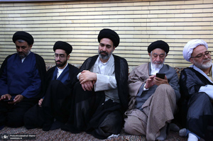 حضور سید حسن خمینی در روستای خیارج استان قزوین -3