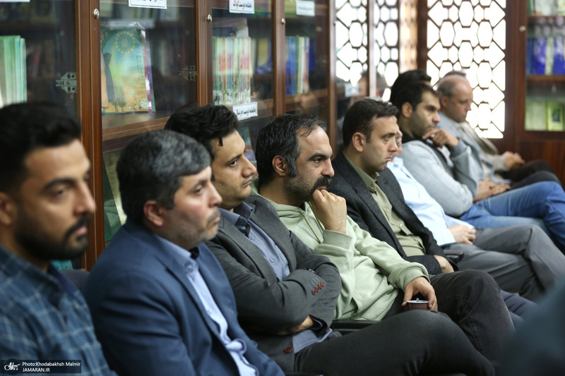 دیدار کارکنان موسسه تنظیم و نشر آثار امام خمینی (س) با حجت الاسلام و المسلمین علی کمساری