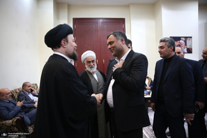 حاشیه دیدار نمایندگان مجلس با سید حسن خمینی