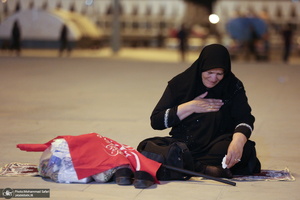 دومین روز مراسم وداع با رهبر شهید انقلاب در مصلای تهران