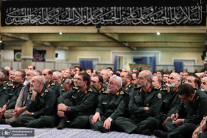 دیدار مجمع عالی فرماندهان سپاه با فرمانده معظم کل قوا