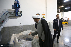 بازدید رئیس موسسه تنظیم و نشر آثار امام خمینی(س) از شرکت چاپ و نشر بانک ملی