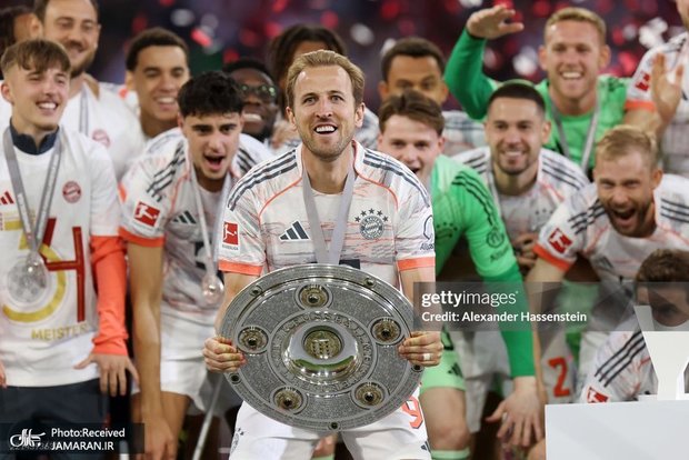 گزارش تصویری| جشن قهرمانی بایرن مونیخ در بوندسلیگا