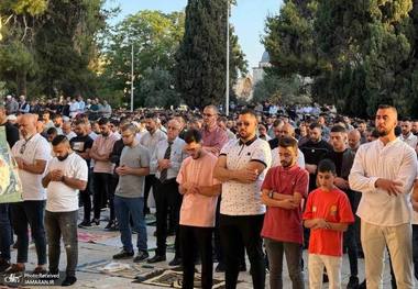 نماز عید قربان در مسجدالاقصی + عکس ها