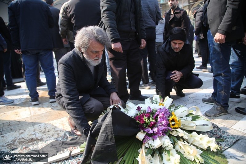 مراسم تشییع و خاکسپاری پدر دکتر جوادی یگانه