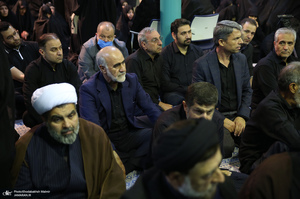 مراسم بزرگداشت آیت الله حسن صانعی (ره) در حسینیه جماران -1