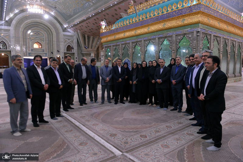 تجدید میثاق کارکنان سازمان بیمه سلامت با آرمان‌های حضرت امام خمینی (س)