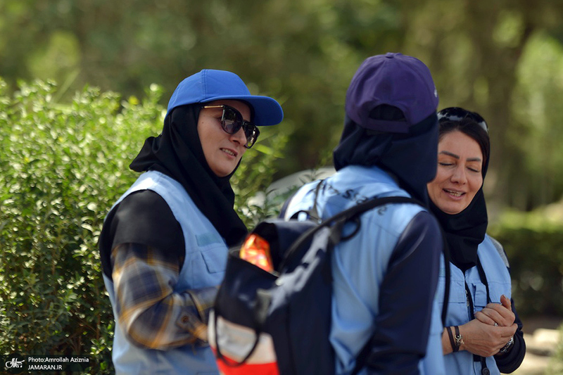 مسابقات  دوچرخه سواری قهرمانی کشور جاده بانوان در حرم مطهر امام خمینی(س)