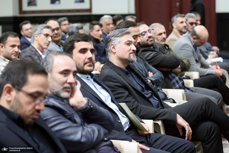 دیدار مدیران و کارکنان نهاد کتابخانه‌های عمومی کشور با سید حسن خمینی