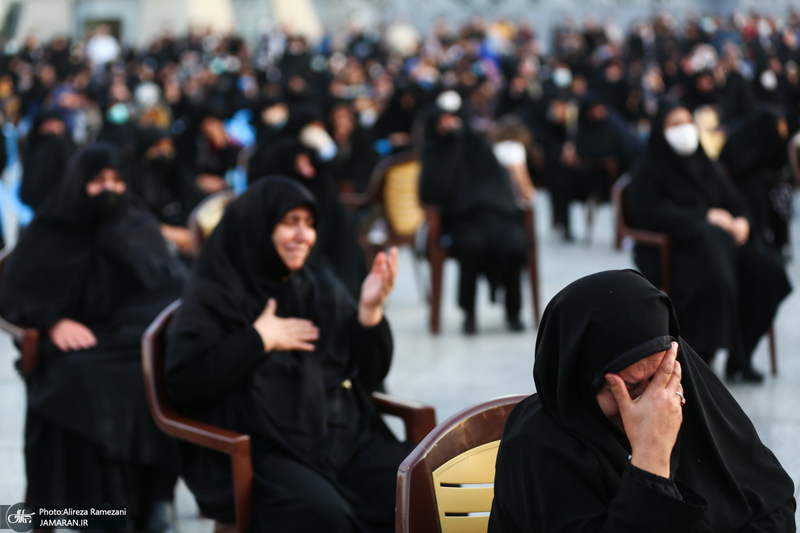 مراسم شهادت امام جعفر صادق (ع) در میدان امام حسین (ع)